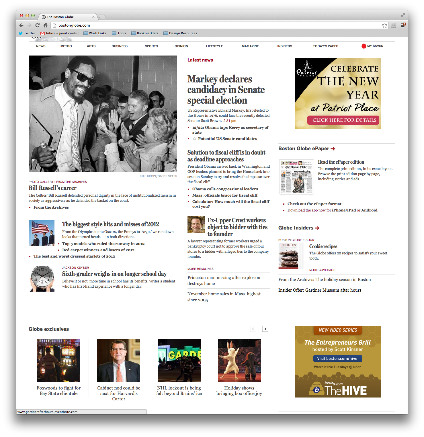 Boston Globe