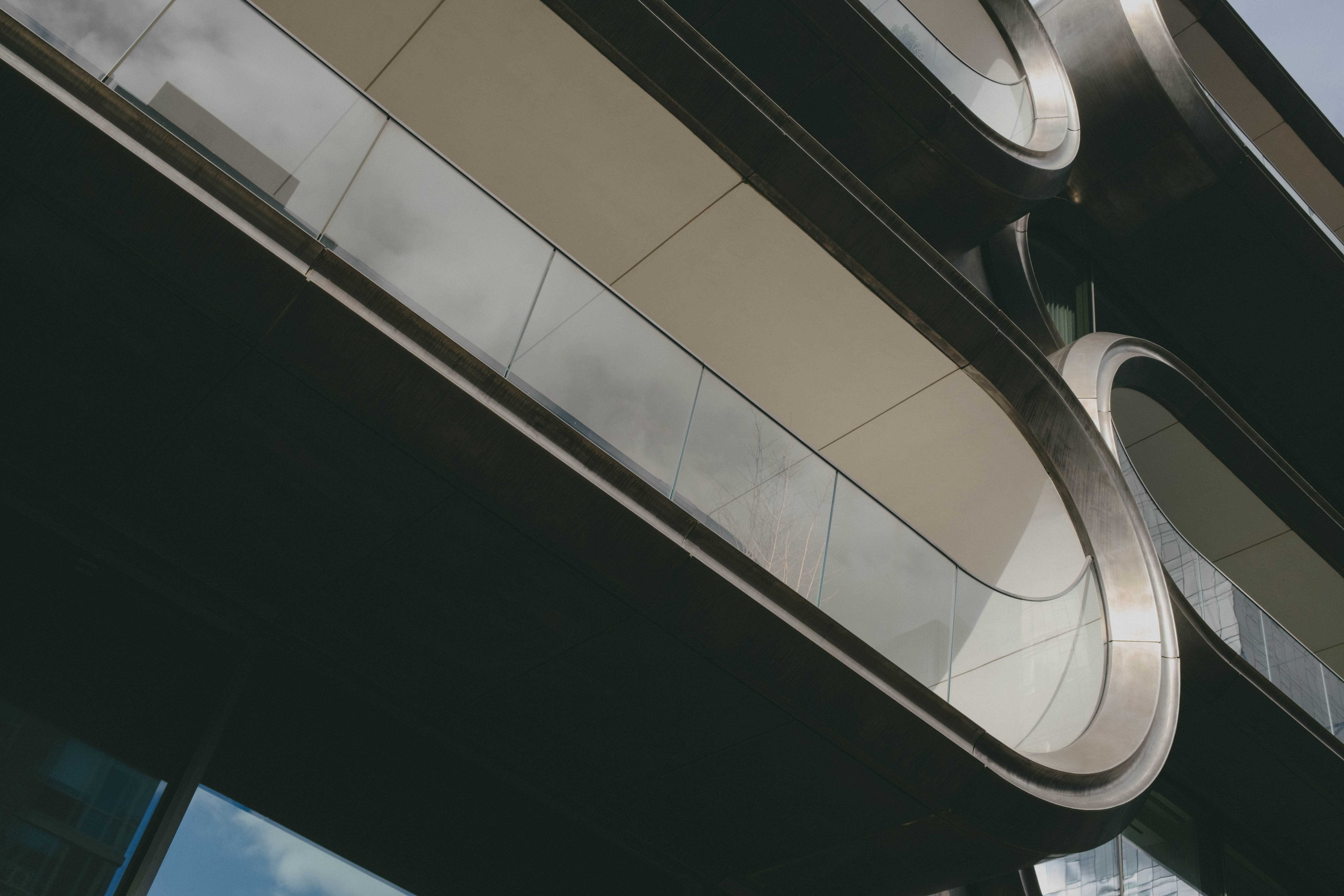 Abstract of an apartment building along the High Line