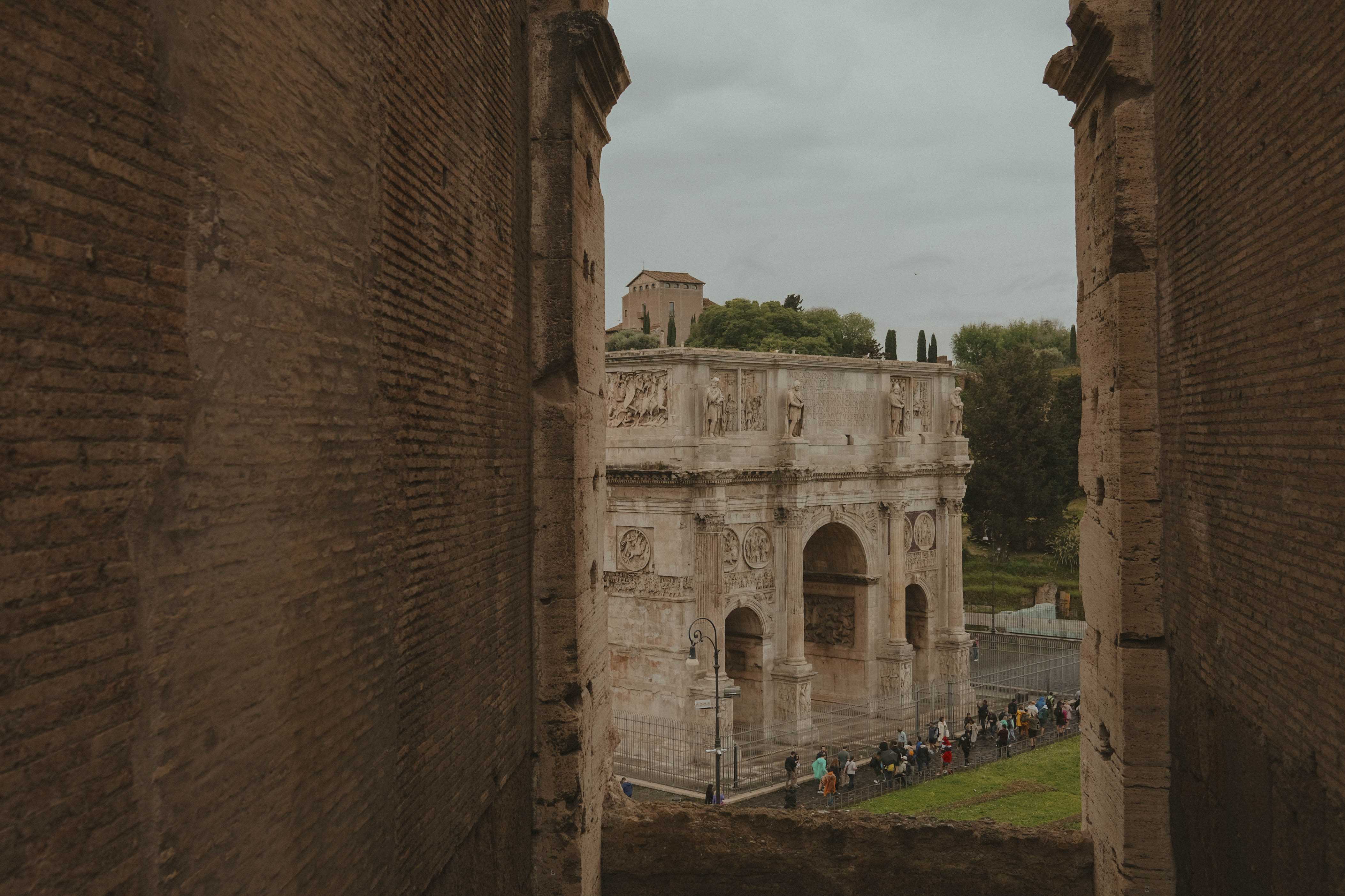 Arch as viewed from Colosseum